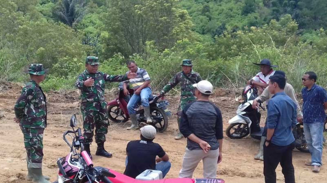 Kepala Workshop Tinjau Lokasi TMMD 104