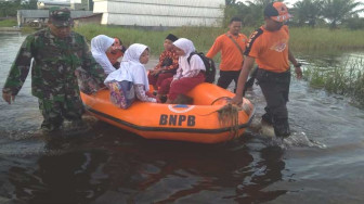 Waspada Banjir, Dandim Tanjab Himbau Warga Segera Hubungi Babinsa