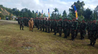 Walikota Pimpin Upacara Pembukaan TMMD Ke 104