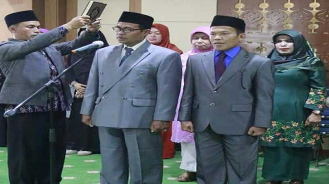 AJB Lantik Pejabat Eselon II
