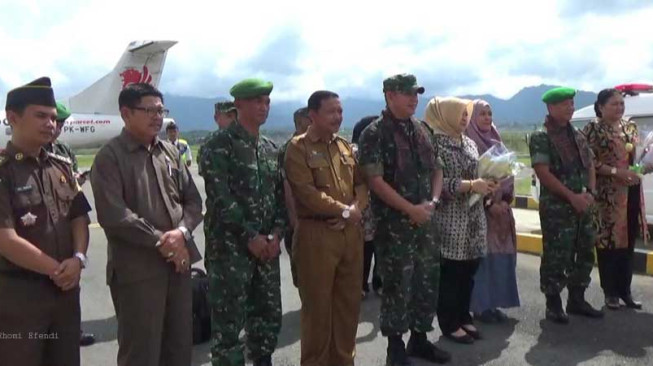 Bupati Kerinci Sambut Kedatangan Kasdam II Sriwijaya