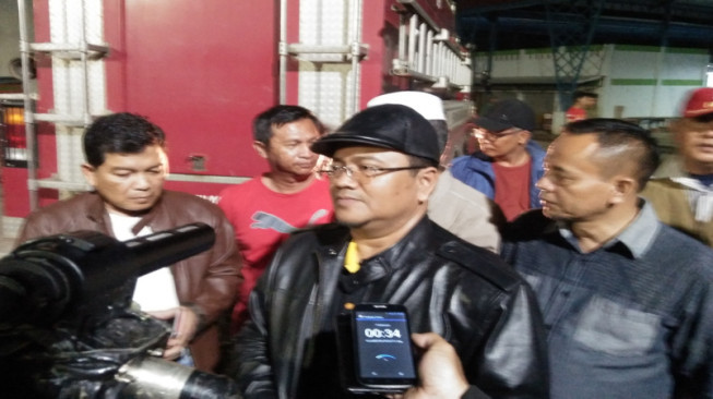 Wawako Tinjau Pasar Talang Banjar Malam Hari
