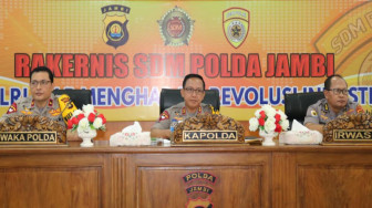 Kapolda Buka Rakernis SDM Lingkup Polda Jambi