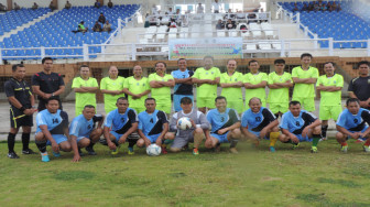 Pertandingan Persahabatan,  Kodim Kerinci vs Pemkot Kota Sungai Penuh