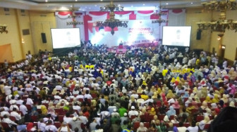 Prabowo Datang, Massa Histeris
