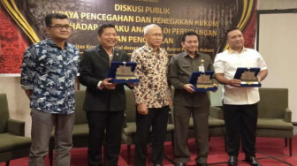 Sinergitas Penegakan Hukum, Dir Reskrimum Hadiri Diskusi Publik