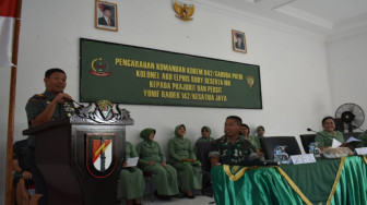 Danrem Elphis Tegaskan Prajurit Jangan Lakukan Pelanggaran Sekecil Apapun