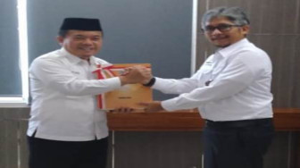 Bupati Serahkan Laporan Keuangan 2018 ke BPK Jambi