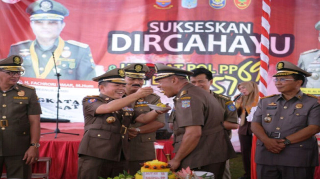 Merangin Sukses Gelar Puncak HUT ke-69 Satpol PP 