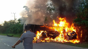 Ini Nama-Nama Korban Tewas Terbakar Tabrakan