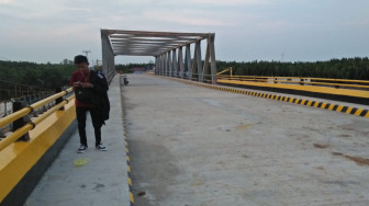 Pembangunan Jalan Sadu Dimulai, Pemkab Tanjabtim Dulukan Jembatan