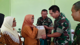 Kodim 0419/Tanjab Selenggarakan Komsos dengan Keluarga Besar TNI (KBT)
