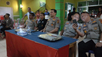 Wakapolda Jambi Pantau Jalannya Nobar Debat Capres