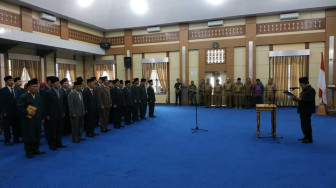 Walikota Sungai Penuh AJB Lantik 63 Pejabat
