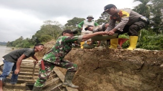 Akses Jalan Dusun Lebak Bento-Padang Kelapo Putus