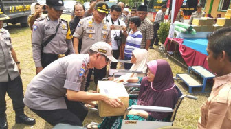 Kakorbinmas Polri  Bhakti Sosial Satgas Nusantara di Jambi