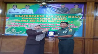 Silaturrahmi Pemkab Muaro Jambi-Danrem 042/Gapu Jambi Perkokoh Sinergitas