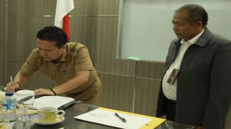 Bupati Batanghari Serahkan LKD Tahun 2018
