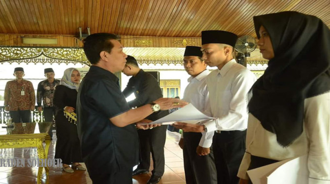 243 CPNSD Batanghari Terima SK Pengangkatan