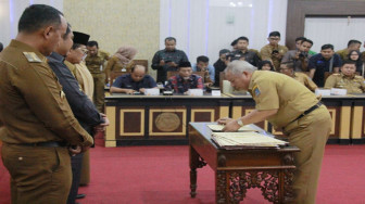 Bupati Safrial Sepakati Kerjasama Antar Daerah