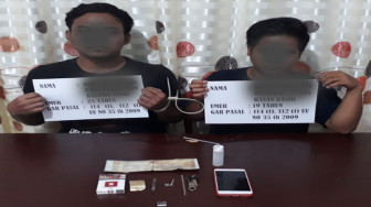 Gagalkan Transaksi Narkoba, Aparat Amankan Dua Pelaku