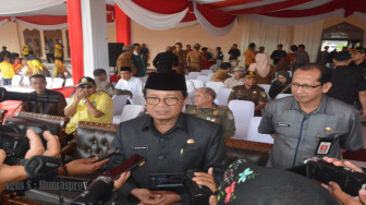 Gubernur Jambi Hadiri Apel Gelar Pasukan Persiapan Pemilu