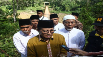 Jembatan Gantung Lubuk Dian Pulau, Jadi Perhatian Gubernur Jambi