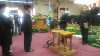 Ketua DPRD Sungai Penuh Lantik PAW Syaharman Gantikan Yuzarlis Rusli