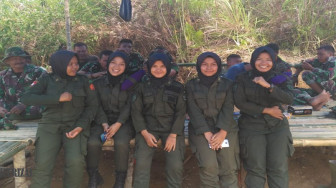 Menwa IAIN Kerinci Ikut Kegiatan TMMD