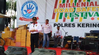 Walikota Sungai Penuh Ajak Generasi Millenial Peduli Keselamatan Berlalulintas