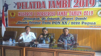 Menghadapi Pra PON dan PON Papua, Porserosi Jambi Gelar Musprov