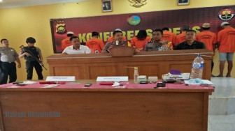 Polres Tanjab Timur Amankan Delapan Bandar Narkoba