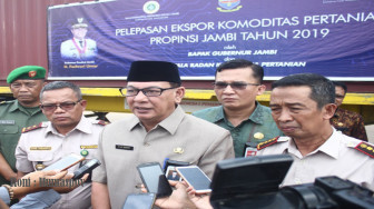 Ribuan Ton Komoditas Pertanian Jambi Diekspor ke Sejumlah Negara Tujuan