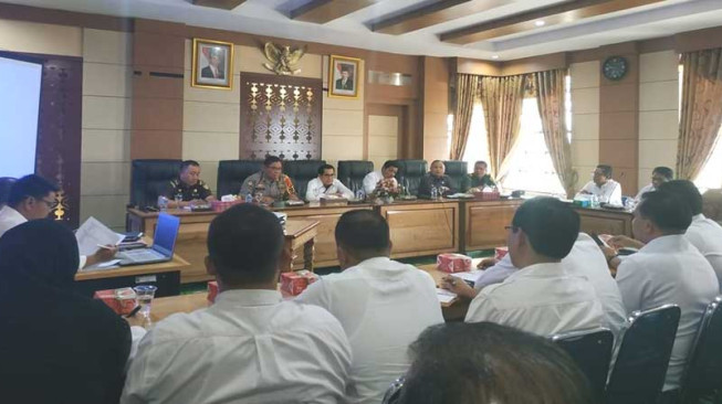 Pemkot - Forkompimda Sungai Penuh Gelar Rakor Songsong Pemilu 2019