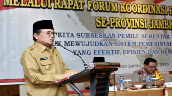 Fachrori Ajak Forkopimda Sukseskan Pemilu 2019