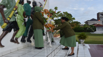 Persit Kartika Chandra Kirana, Ziarah ke Taman Makam Pahlawan