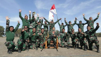 TNI AD Kembali Keluar Sebagai Juara Umum Lomba Tembak AASAM Tahun 2019 di Australia