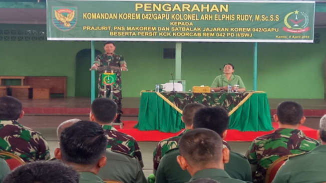 Danrem 042 Gapu: Bahaya Hoax Ancam Keutuhan NKRI