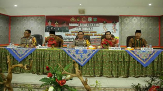 Wako AJB  Dampingi Silaturrahmi Kamtibmas Kapolda Jambi