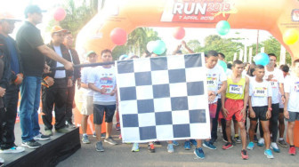 Wakapolda Lepas Pemilu Run 2019