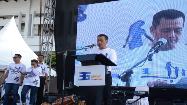 Peresmian Monumen Panser Anoa, Menandai HUT PT. Pindad