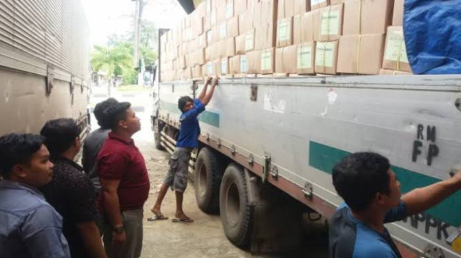 Surat Suara Pengganti Belum Juga Datang, KPUD Merangin Masih Kekurangan 18.545 Surat Suara