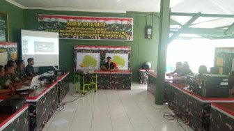 Kasiopsrem 042/Gapu Tutup Gladi Posko I Kodim 0416/Bute
