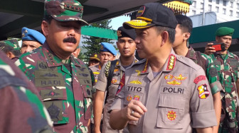 Panglima TNI Didampingi Pangdam I/BB, Cek Kesiapan PAM Pemilu di Sumut