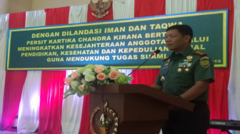Persit Kartika Candra Kirana Peringati Ulang Tahunnya ke 73