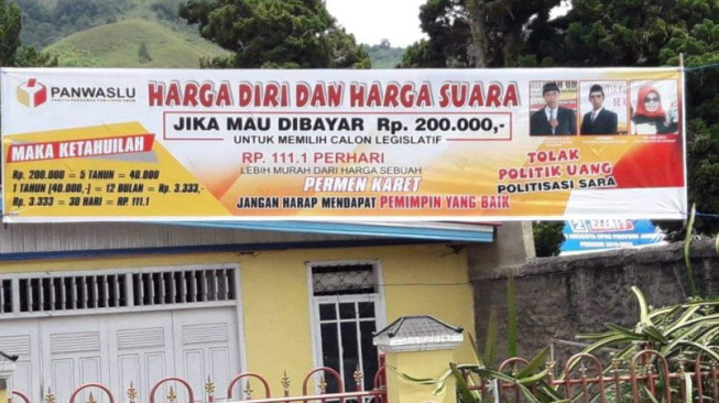 Panwascam Kumun Debai Himbau Masyarakat Tidak Menerima Politik Uang