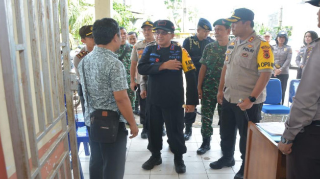 Kapolda Tinjau Pleno Penghitungan Suara
