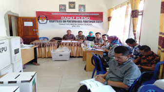 Di Sungai Penuh, Baru Tiga Kecamatan Selesai Gelar Pleno