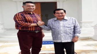 Silaturahmi Dengan AJB, Kemungkinan Keduanya Berpasangan di Pilgub