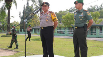 Kapolda Jambi Lakukan Kunjungan ke Kodim 0415/Batanghari